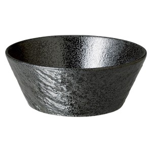 Donburi Bowl Porcelain black NEW Made in Japan