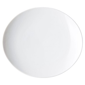 Main Plate Porcelain White 25cm Made in Japan