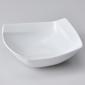 JAPAN・OBI白角鉢（大）　　【日本製　磁器】