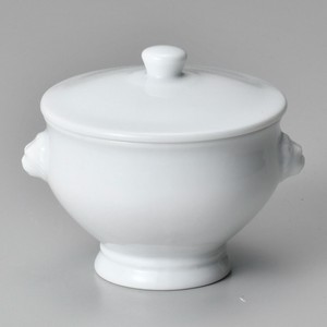 Soup Bowl Porcelain Bird M Made in Japan