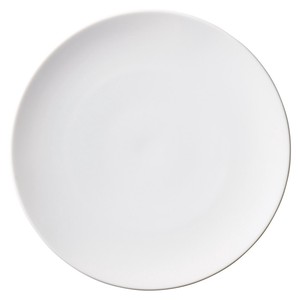 Main Plate Porcelain White 22cm Made in Japan