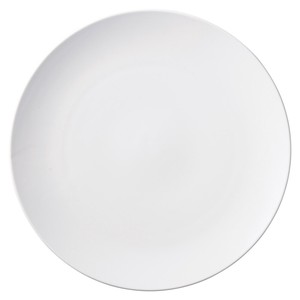 Main Plate Porcelain White 28cm Made in Japan