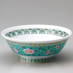 Donburi Bowl Porcelain Green NEW Made in Japan