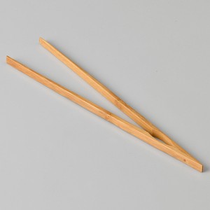 炭化竹箸トング　　【中国製　木製】
