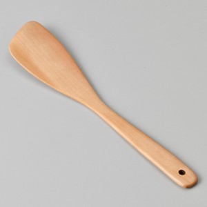 Spatula/Rice Scoop Wooden White NEW
