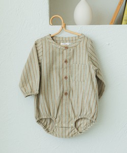 Baby Dress/Romper Pocket Stand-up Collar Rompers