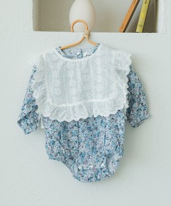 婴儿连身衣/连衣裙 花卉图案