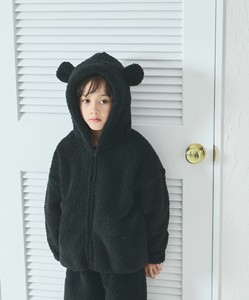 ボア アニマル 耳付き パーカー