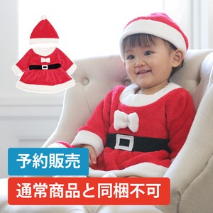预购 婴儿连身衣/连衣裙 洋装/连衣裙 圣诞老人