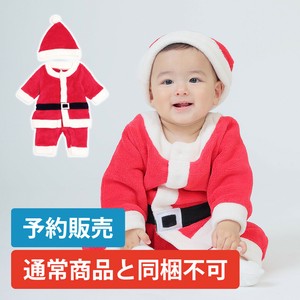 预购 婴儿连身衣/连衣裙 宽版外套 圣诞老人