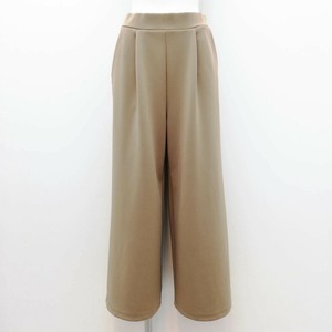 [定番商品]ムジワイドパンツ