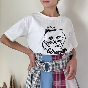 コード刺繍Tシャツ（オリジナル刺繍）