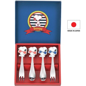 汤匙/汤勺 套组/套装 勺子/汤匙 Snoopy史努比 4件 日本制造