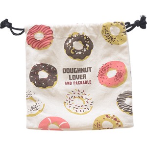 Pouch Pullover Doughnut Drawstring Bag
