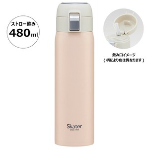水壶 粉色 Skater 480ml