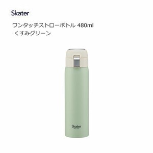 Water Bottle Dusky Green Skater 480ml