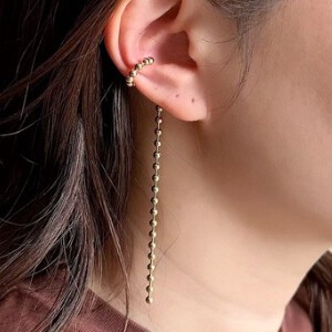 Pierced Earringss sliver Ear Cuff Lightweight Ladies