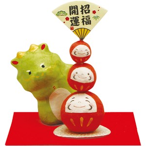 Chigiri-Japanese paper Dragon Ornament