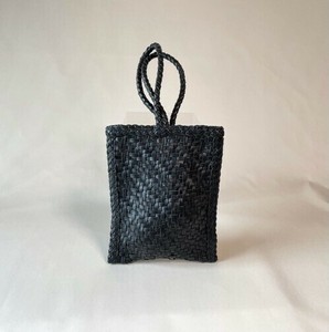 1)本革【Swaraj】手編みゴートレザーmini手提げ（山羊革）★SALE
