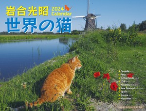 2024 岩合光昭　世界の猫カレンダー
