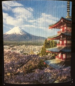Dishcloth Mt.Fuji