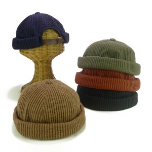Cap Ribbed Cut-and-sew Autumn/Winter