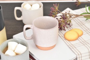 北欧マグ ピンクマット 桃系 洋食器 マグカップ スープカップ 日本製 美濃焼 カフェ風 おしゃれ モダン