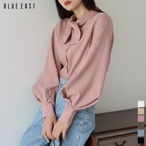 Button Shirt/Blouse Tops New color Puff Sleeve