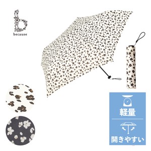 ≪2023秋冬≫【雨傘】折傘 スーパーライト／レオパード ミニ