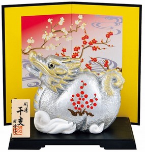 Object/Ornament Ume Dragon Good Luck Rhinestone L size