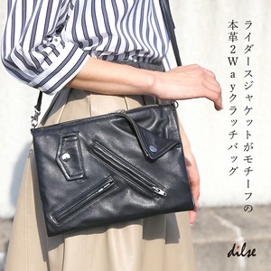 Clutch Bag Genuine Leather