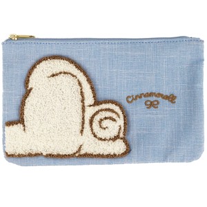 Pouch Sanrio Characters Flat Pouch Cinnamoroll Embroidered