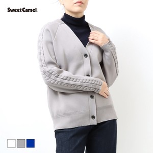 【SALE】Vネックカーディガン Sweet Camel/SCT130 WS30