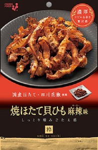 【井上食品】焼ほたて貝ひも　麻辣味　34g