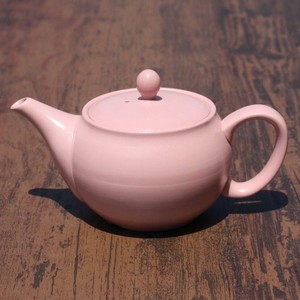 Tokoname ware Japanese Teapot Pink