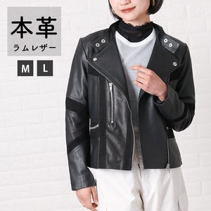 Jacket Suede Genuine Leather Ladies