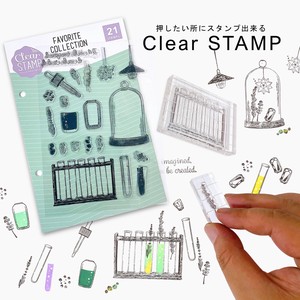 KODOMO NO KAO / Clear stamp sheet