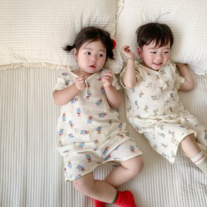韓国スタイル ベビーワンピースパジャマ ベビー　新生児　キッズ　子供服