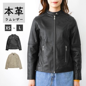 Jacket Single Genuine Leather Ladies'