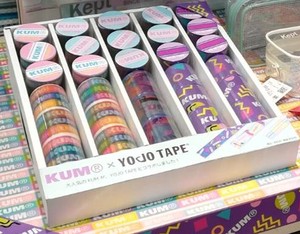 【オリジナル商品】YOJOテープ(養生テープ)　Kept ＆ KUMデザイン