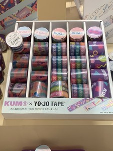 【オリジナル商品】YOJOテープ(養生テープ)　KUMデザイン