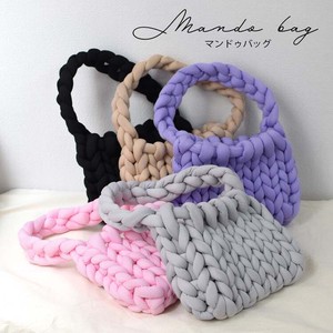 【韓国SNSで大人気!!】韓国ファッション マンドゥバッグ 手編みバッグ完成品