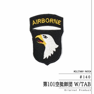#140 ワッペン 第101空挺師団 W/TAB