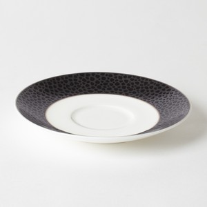 Dual-Use Saucer 15.5cm Water Drop Dishwasher Safe Made in Japan