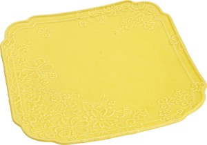 Main Plate Tulle Yellow
