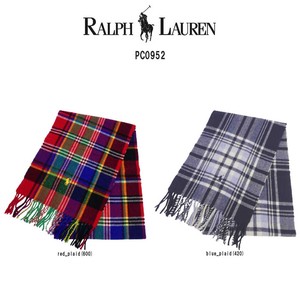 POLO RALPH LAUREN(ポロ ラルフローレン)マフラー 小物 冬物 Recycled classic tartan scarf PC0952