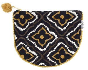 Pouch/Case Embroidered M