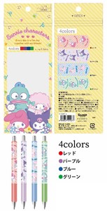 Gel Pen Sanrio Characters Pack of 4