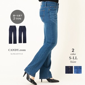 Denim Full-Length Pant L Ladies' Denim Pants 78cm