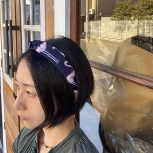 Hairband/Headband Ribbon black